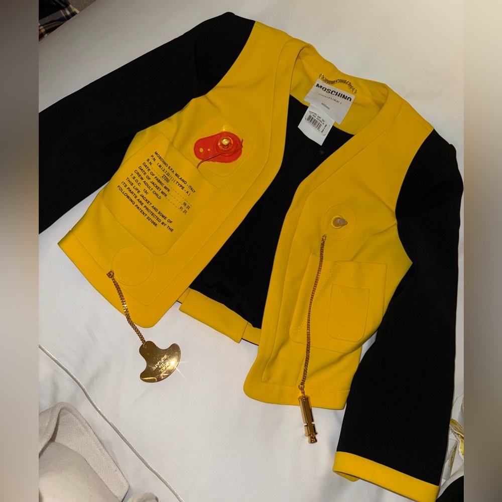 MOSCHINO Couture Lifesaver1990s Vintage Runway